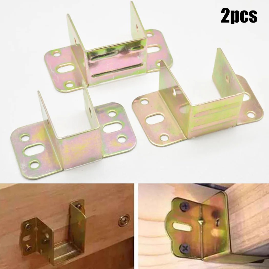 Furniture Hardware Replacement Parts - Soporte de cama de Metal en