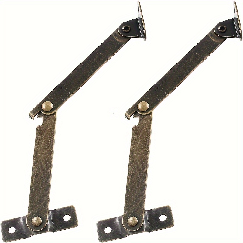 Furniture Hardware Replacement Parts - Paquete de 2 bisagras de soporte