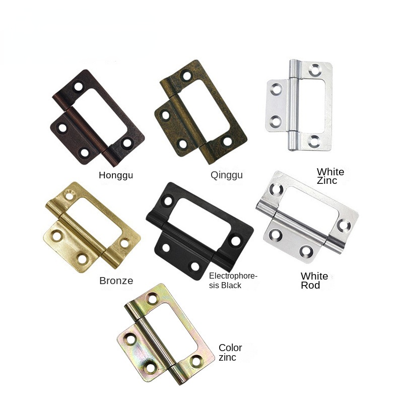 Furniture Hardware Replacement Parts - 10 unidades de bisagras pequeñas de