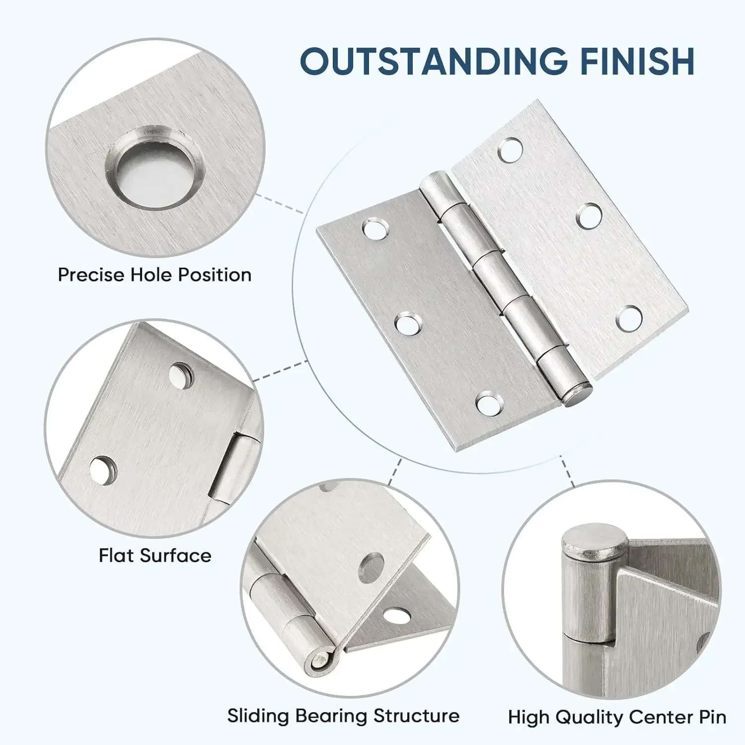Bisagras de puerta universales - Furniture Hardware Replacement Parts reseña y precio