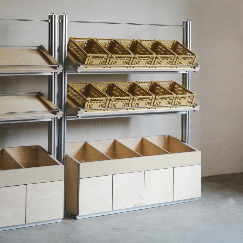 Expositor de perfil de alumini - Furniture For Hardware Shop reseña y precio