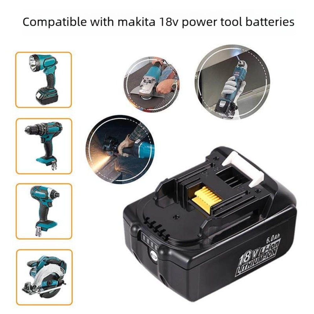 Batería mejorada de 6000mAh pa - Makita Drill Dtw300 reseña y precio
