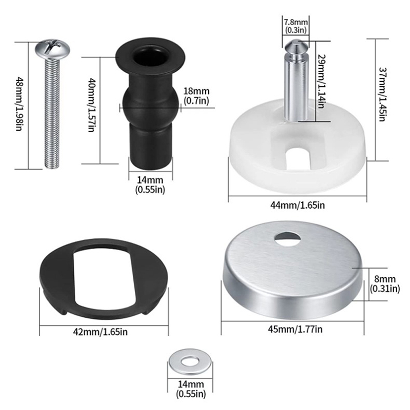 2 unidades de bisagras para as - Furniture Hardware Replacement Parts reseña y precio