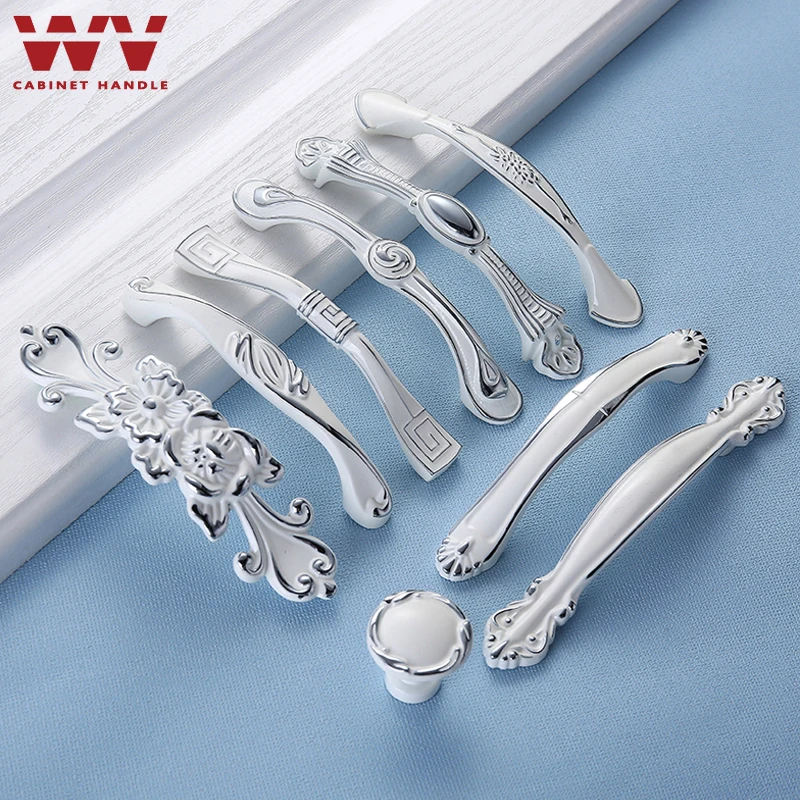 YM-tiradores de cajón blancos  - Furniture Hardware Items reseña y precio